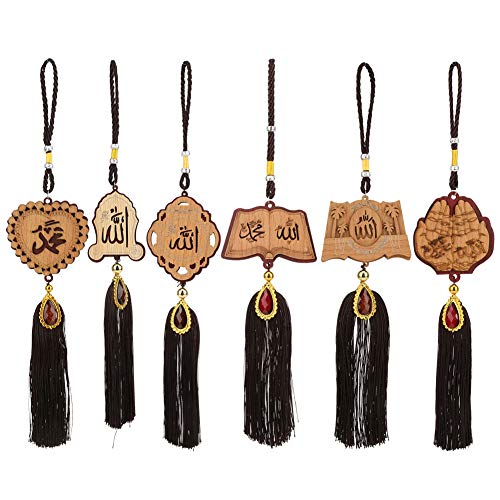 Auto ornamenti appesi imitazione legno musulmani