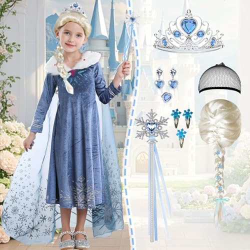 Disfraz de Princesa Invierno Niñas miniatura 4