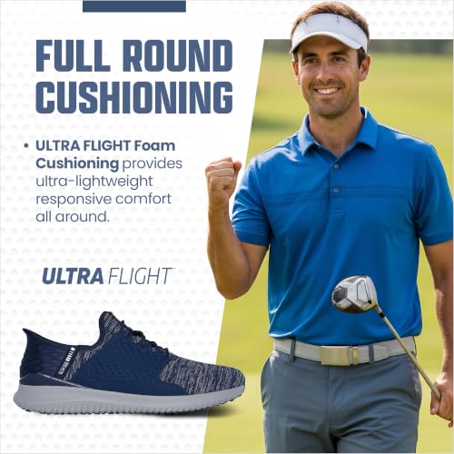 Image of Skechers Men's Max 2 Rover Relaxed Fit Slip-in Golf Shoe