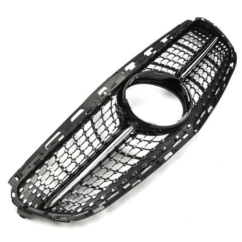 Calandre Benz E W212 E350 E400 finition chrome et design noir GTR - 5