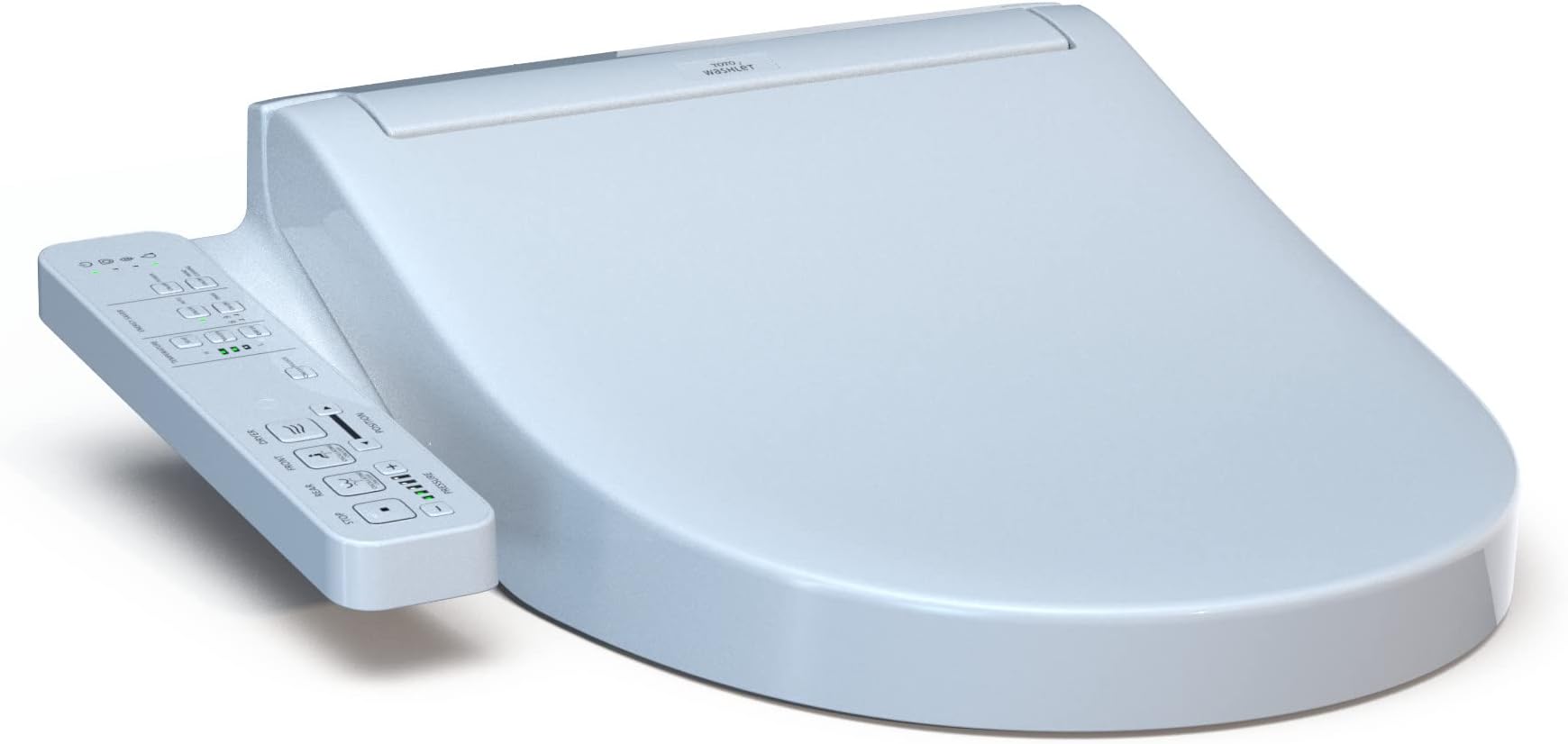 SW3023#01 WASHLET KC2 Round Electronic Bidet Toilet Seat, Cotton White