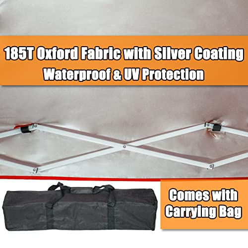 Sunnyglade 6x4 Ft Pop-Up Canopy Tent Outdoor Portable Instant Shelter Folding Canopy with Carry Bag by Sunnyglade - Used condition - Image 6