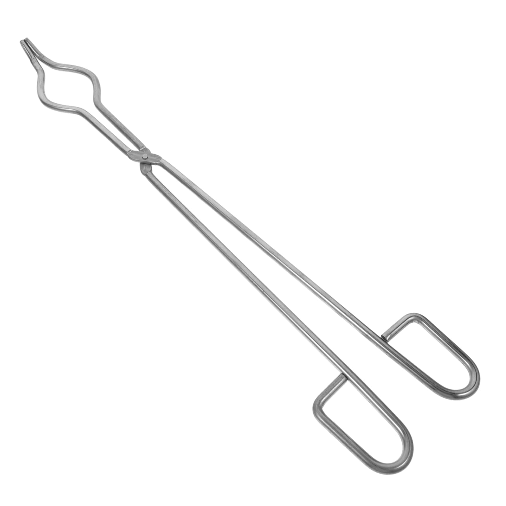 PRETYZOOM Crucible Pliers Smelting Tools Metal Smelting Piler Stainless Steel Crucible Tong for Safe Handling