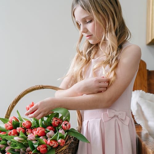 Image of Hope & Henry Girls' Milano Tipped Sweater Dress