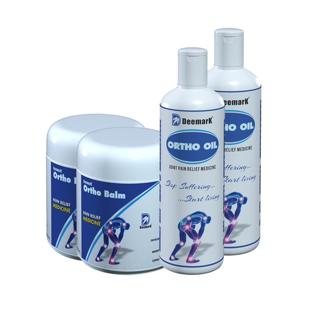 Buy Deemark Ortho Balm & Ortho Oil Combo Joint & Muscles Pain, s