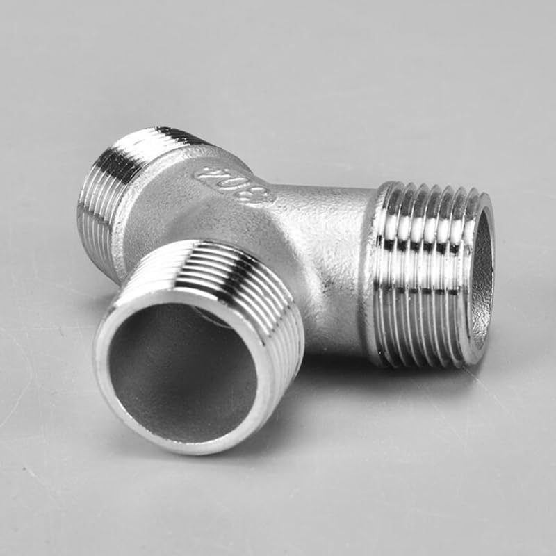 Conector de junta SS304, rosca macho BSP de 1/4 ''-2'', acero inoxidable 304, igual a 3 vías Y tipo DN8 - DN50, 1 ud.(1-1/2")