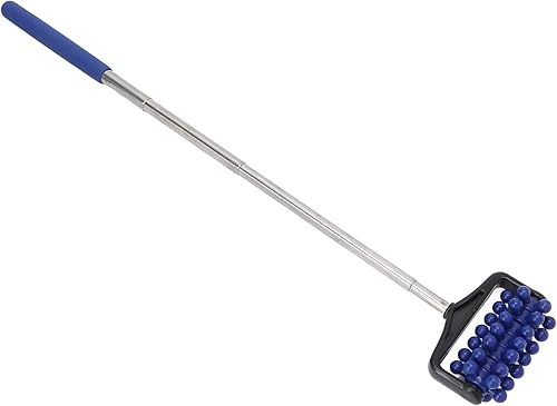 Vista 26 de Rodillo de masaje de espalda, masajeador de rodillo de rascar ajustable, para hombres y mujeres, para aliviar el dolor muscular en el hogar