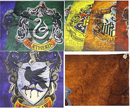 Birthday decor for harry flag potter parete