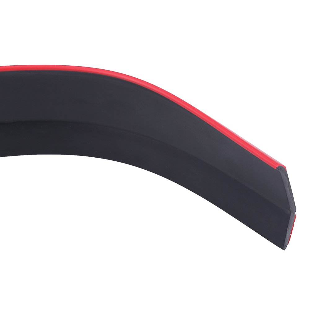Buy Front Bumper Lip, Red Black Samurai Carbon Fiber 2.5M Car Front