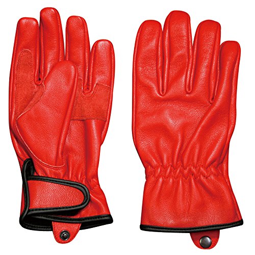 モトフィールド(MOTO FIELD) ゴートグローブ レッド Mサイズ MFG-254