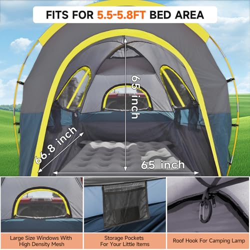 Umburato Pickup Truck Tent Blue