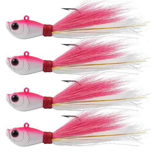 AGOOL Bucktail Jigs Saltwater