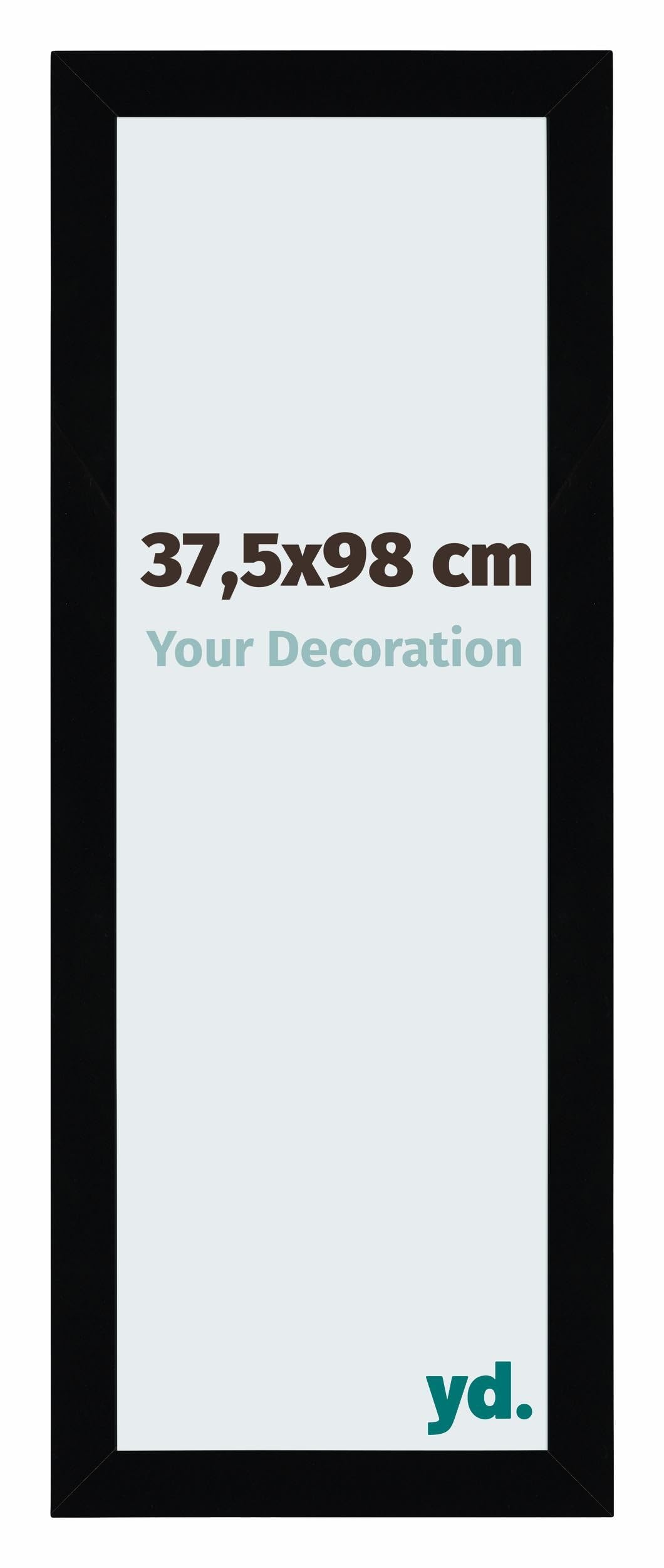 Your Decoration - Puzzle frame 37,5x98 - Black High Gloss - Puzzle frame 1500-2000 Pieces - MDF Photoframe - Mura