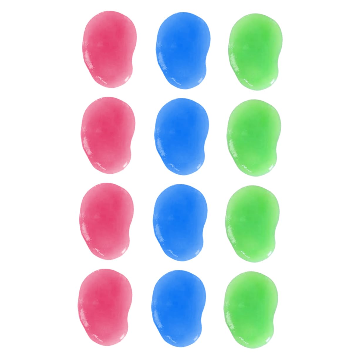 Tofficu 20 Gel Limpiadores para Teclados y Limpieza de Polvo en Coches y Dispositivos Electrónicos Color Aleatorio