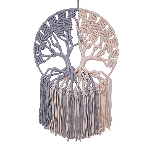 Macrame Tree of Life wall hanging, Dreamcatcher Macrame wall art, Bohemian Home Decor, Nursery Decor Family Tree Cover