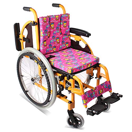 HSRG Lightweight Folding Manual Wheelchair,with Safety Comfortable Seat,Aluminum Alloy Folding Lightweight high-end Cerebral