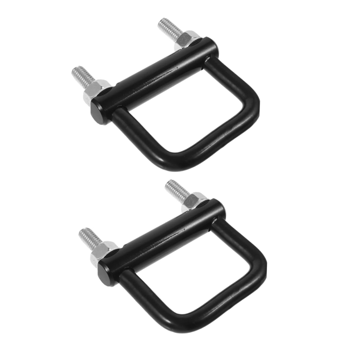 2piezas Grillete de Remolque de Negro Resistente y Duradero Abrazadera Tensora de Enganche para Estabilizador Antivibración Fijación Segura para Acoplador de Remolque