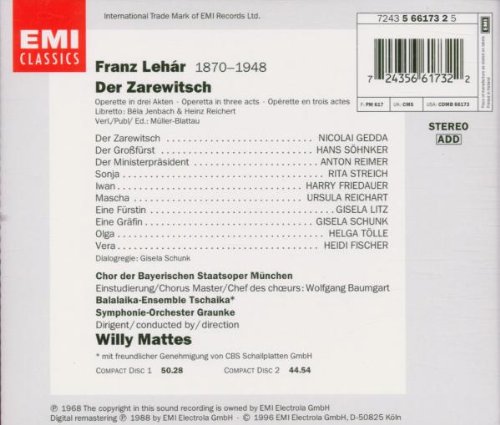 Miniatura 2 de Der Zarewitsch