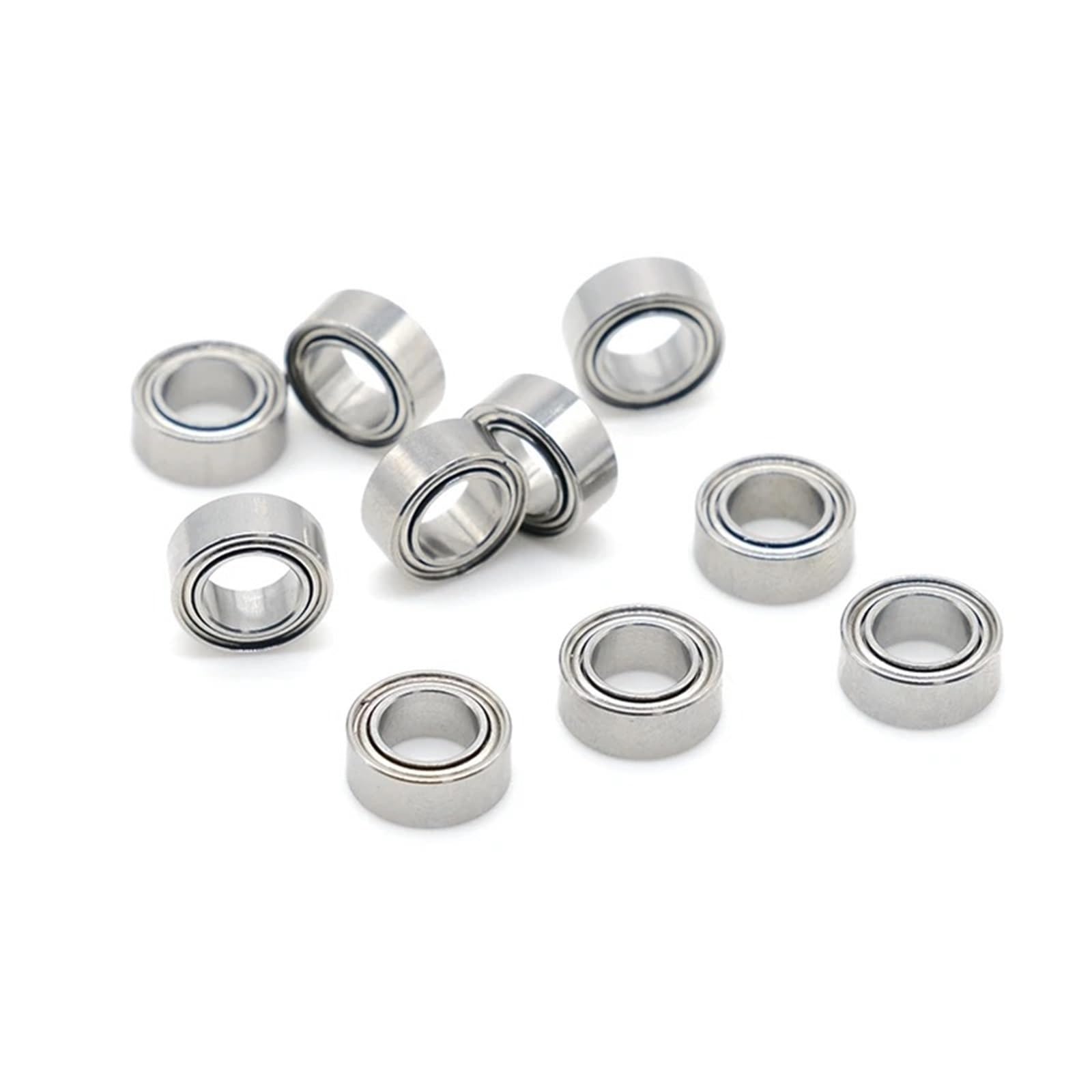 Rodamientos de bolas de acero inoxidable DDRI-5632ZZ R156ZZ SR156ZZ de 3/16 x 5/16 x 1/8 pulgadas (10 unidades)