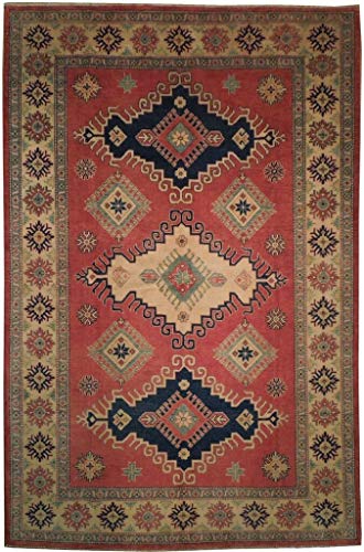 New 7X10 Kazak Area Rug - Caucasian Design Carpet #TOP29