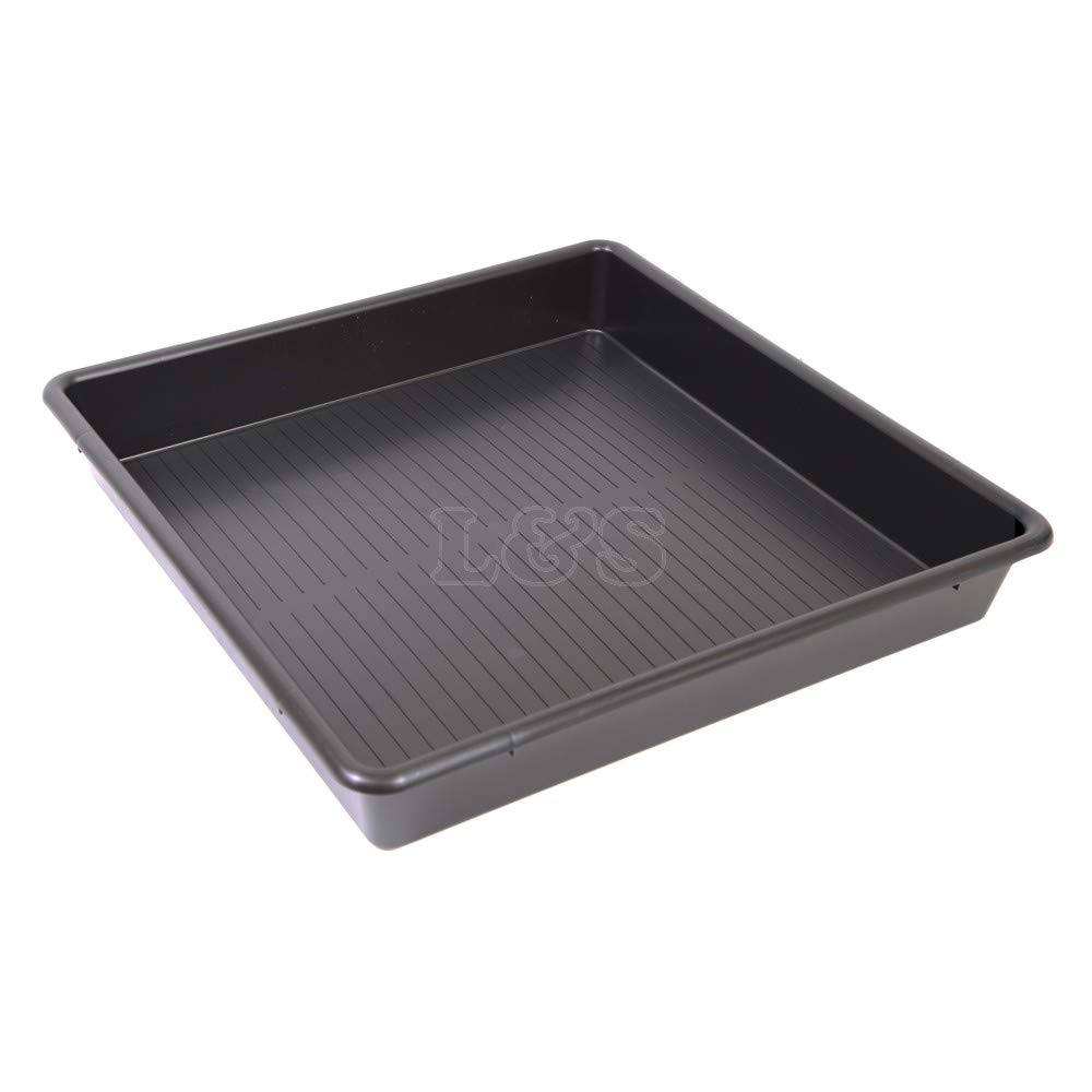 L&S Engineers Extra Medium Deep Drip Tray - 80X80 High Sided 12Cm Easy Clean