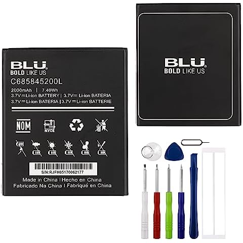 E-YIIVIIL Replacement Battery C685845200L Compatible with BLU Studio C HD S090Q S090 with Tools Cover