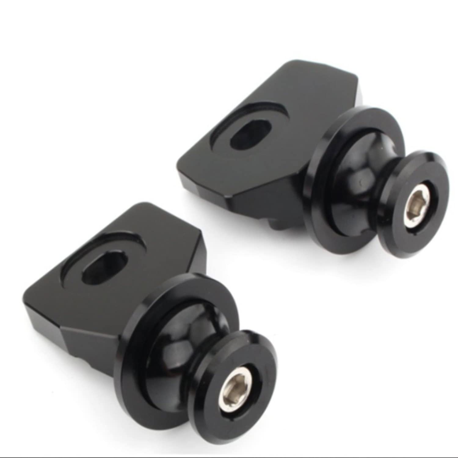 Schwingenspule für CBR650R CB650R CB650F CBR650F, Schwingengleiter montieren Bobbin Motorrad-Hebeschrauben (schwarz)