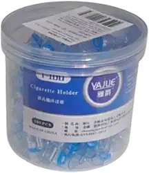 Yajue Piteira Descartável para Parar de Fumar, Filtro de Cigarro T-100, Reduz Nicotina e Odor, 100 Unidades