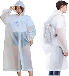 Capa de chuva EVA resistente reutilizável adulto grossa capuz e botão |DEPARTAMENT STORE