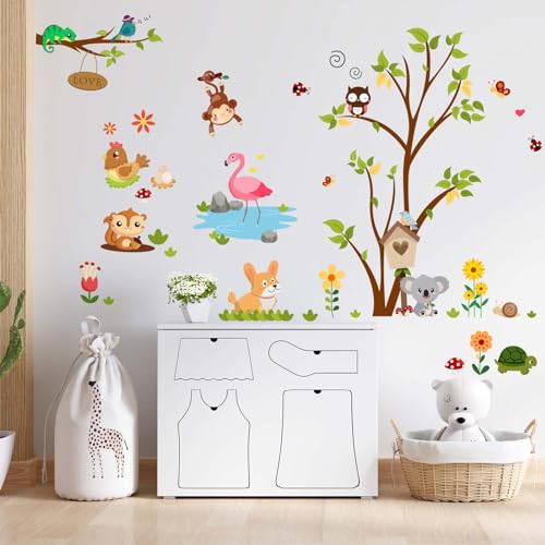 Vinilos Decorativos Animales para Pared 40x37 pulgadas