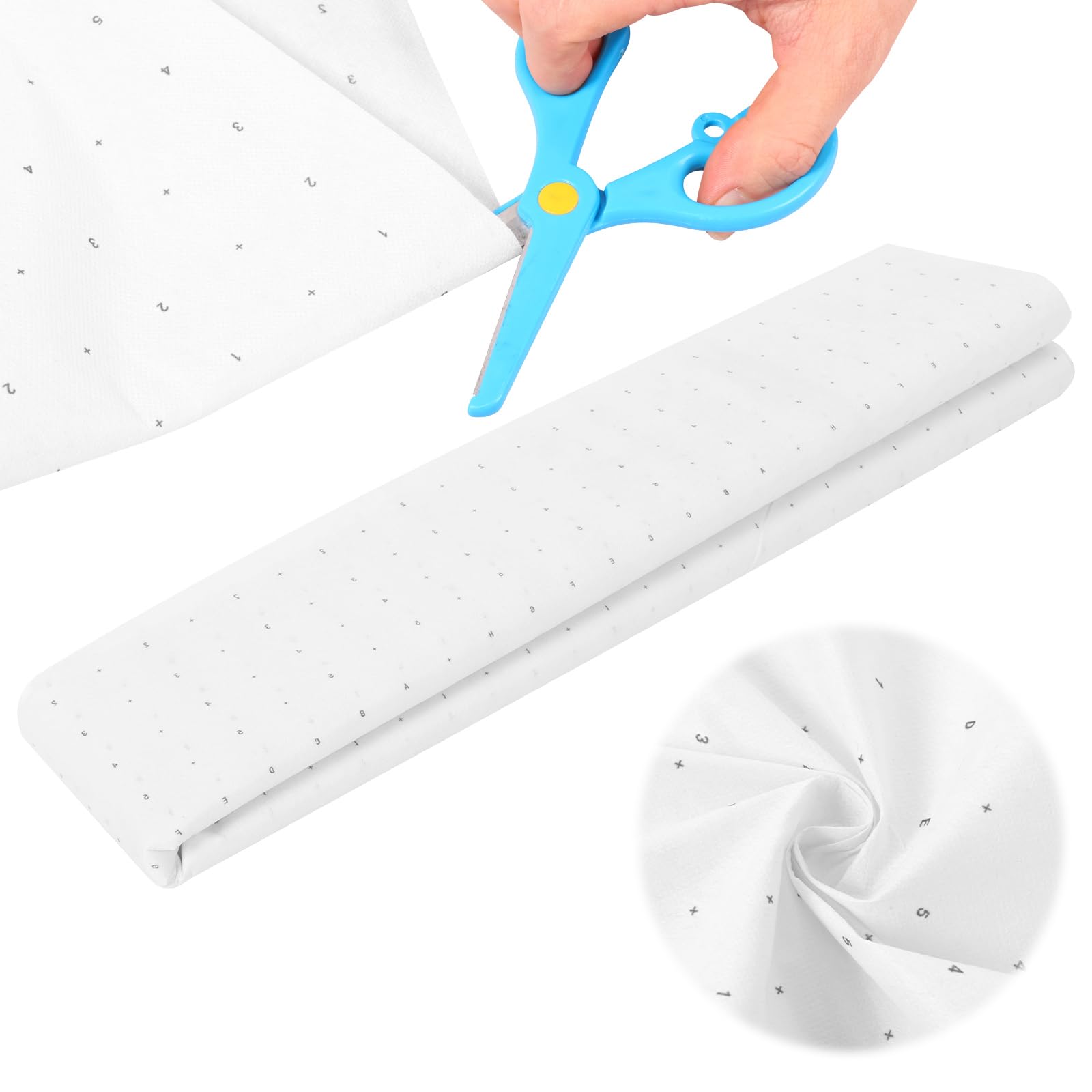 Premium Marking Paper Roll 1.2mx4.57m, White Dressmaking Tracing Paper for Sewing, Tailoring & Fashion Design(Digital)