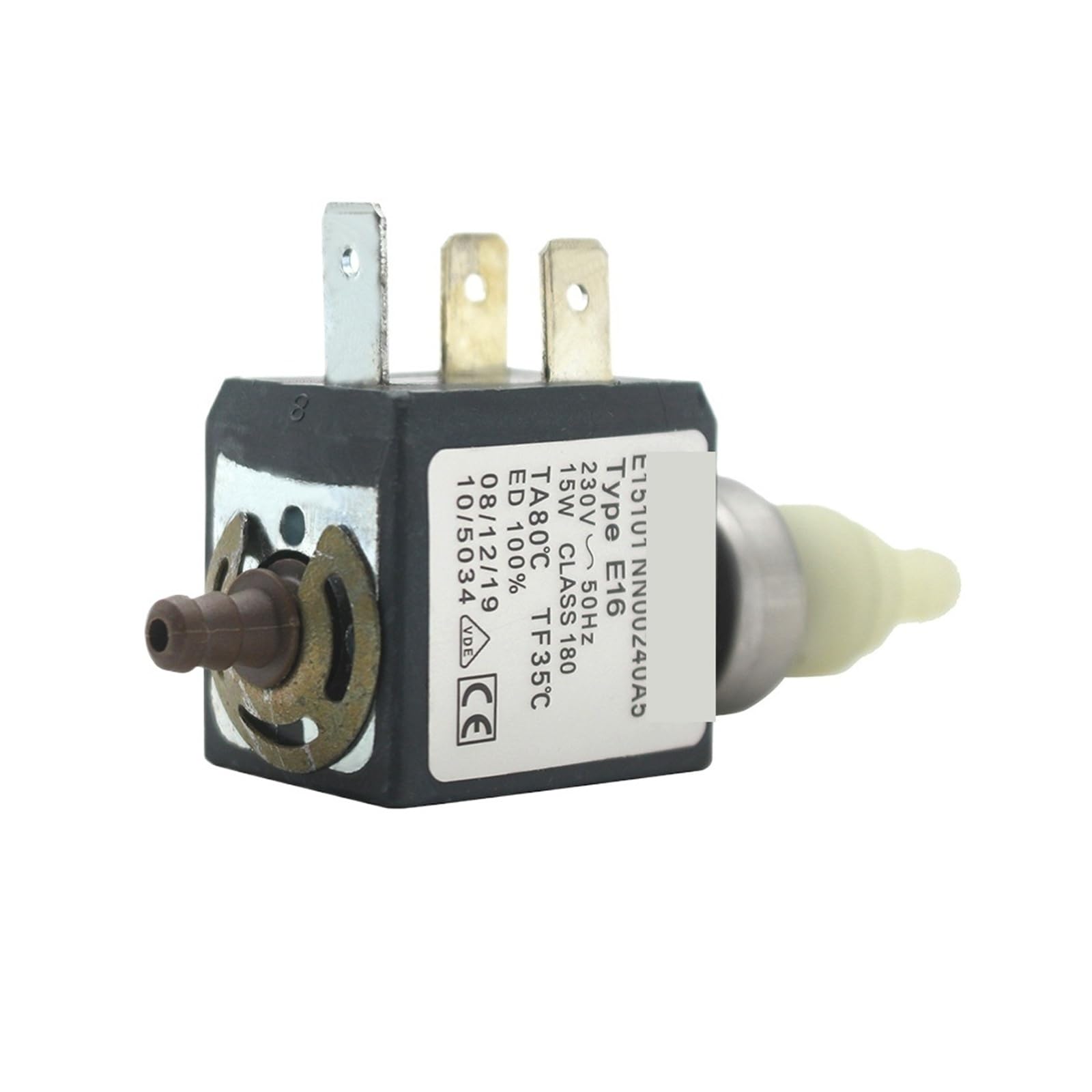 Bomba de café electromagnética, 15W AC 230V 50Hz Émbolo E151 Bombas de succión de agua de hierro 400 600