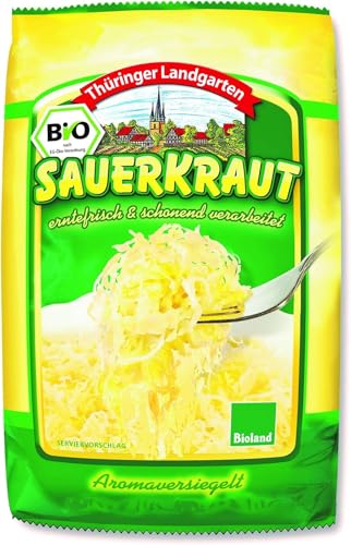 Thüringer Landgarten Bio Sauerkraut, 520 g (Packung mit 5)