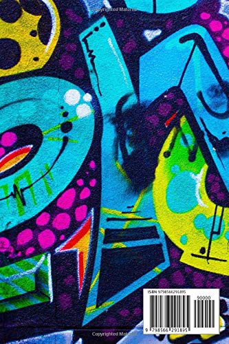 Graffiti Notebook: blank lined composition journal - Image 2