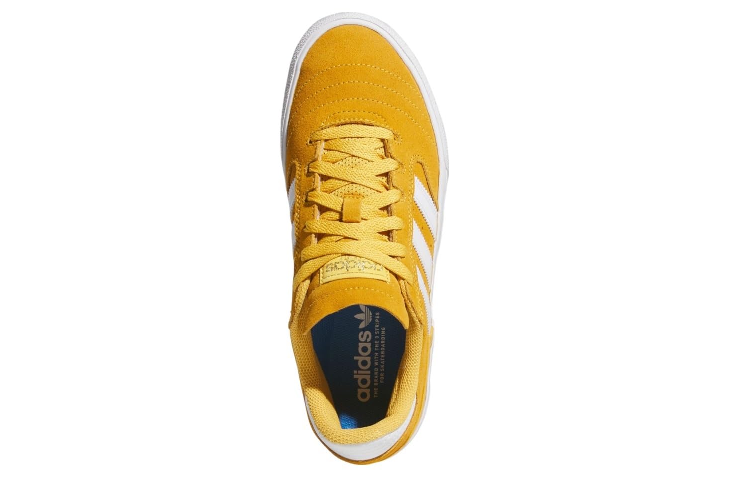 adidas Men's Busenitz Vulc II Skate Shoes - Preloved Yellow/Cloud White/Gold Metallic, Size: 10.0