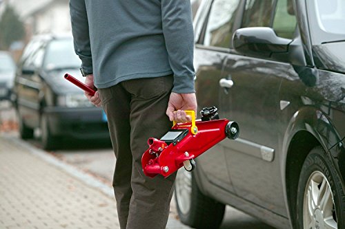 B-black® CRIC CARRELLATO Martinetto Idraulico 2T