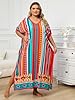 Kaftan Dresses for Women Plus Size Bathing Suit Co... #4