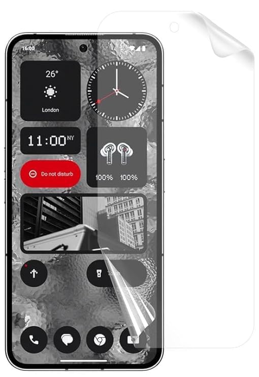 ZARALA Clear Screen Guard Finish Frosted Hydrogel Screen Protector Film For Nothing Phone 2A 5G, Full Coverage, Unbreakable Self Healing TPU Film Transparent - [Not Glass] (B0D39Z6Z2Z) Amazon Price History, Amazon Price Tracker