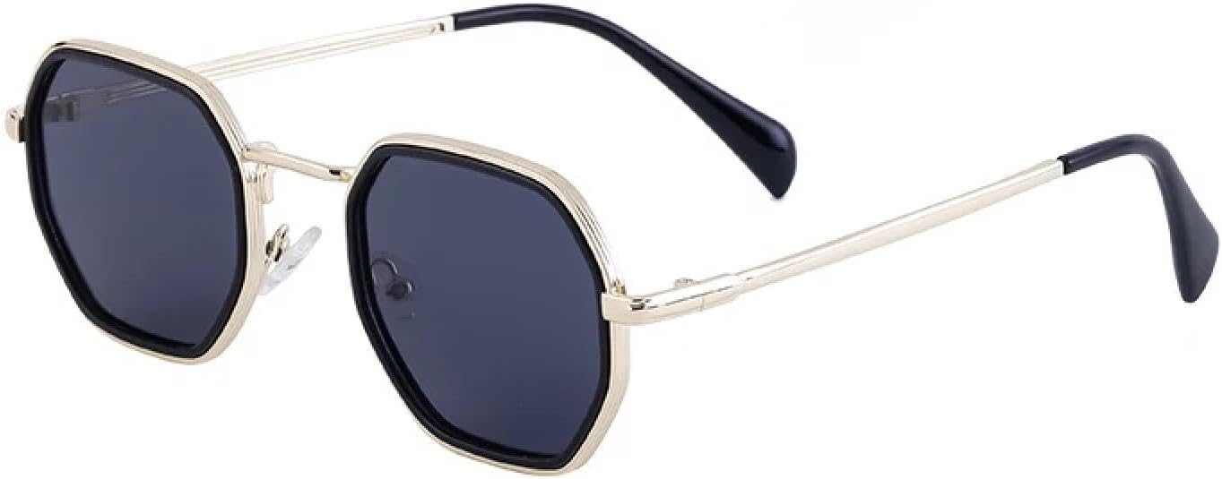 Women Sunglasses Silver Mirror Uv400 Men Metal Frame Sun Glasses