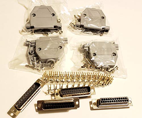 Connectors Pro 4 Sets Crimp Type Db25 Buy Online In Cambodia At Desertcart