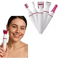Mini Depilador Rosa Eletrico Portatil Depilação Portatil Sem Fio Feminino 4 Em 1 Aparador Pelos Intimos Para Mulheres