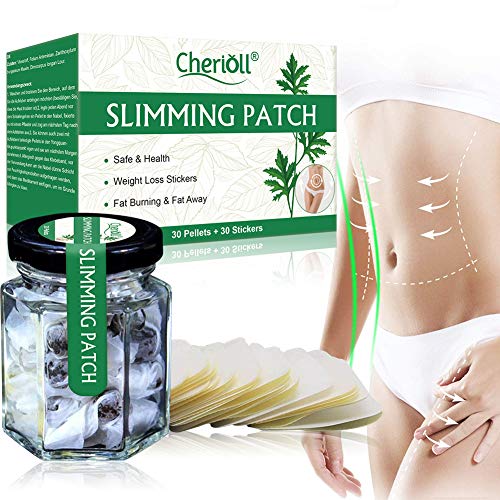 Slimming Patches, Slimming Patches, Parches Adelgazantes Slim Patch, Slim Patch, Bajar de Peso, Anti Barriga, Glúteos, Quemador de Grasa, Pérdida de Peso Rápida y Segura