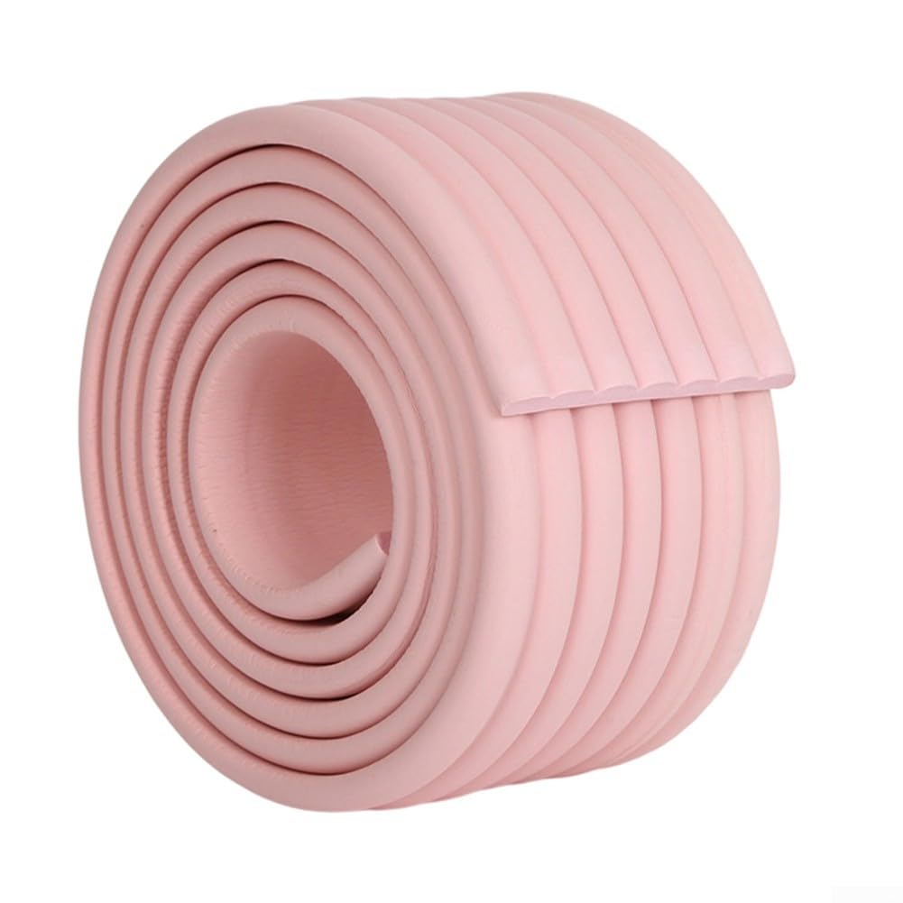 Adjustable Foam Step Pads for Bunk Beds with Trimming Thick Cushioning for Loft Dorm Ladder Rungs and Edges (Pink)