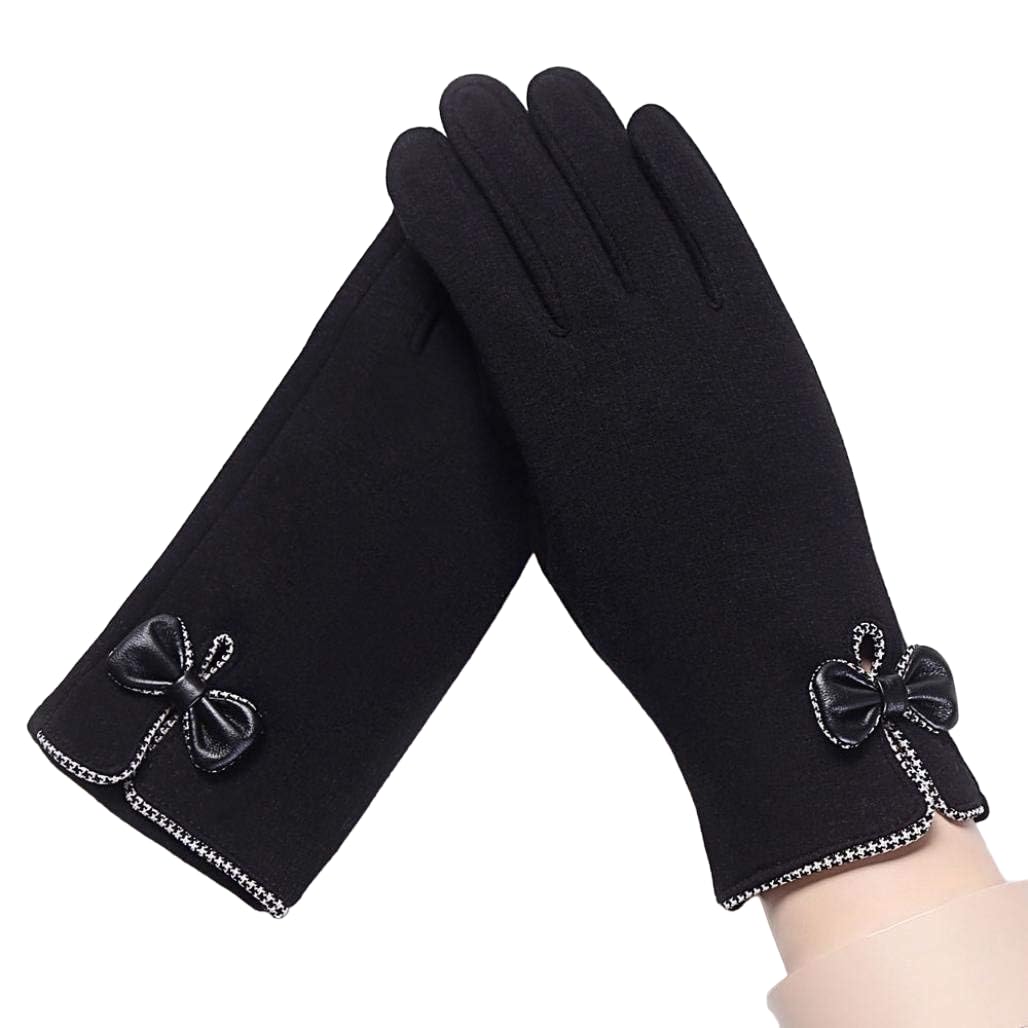 f s firmed string FIRMED STRING Woolen Winter Warm Cozy Gloves (With Mobile Screen Touch) for Women's & Girl's_Free Size-picture-29