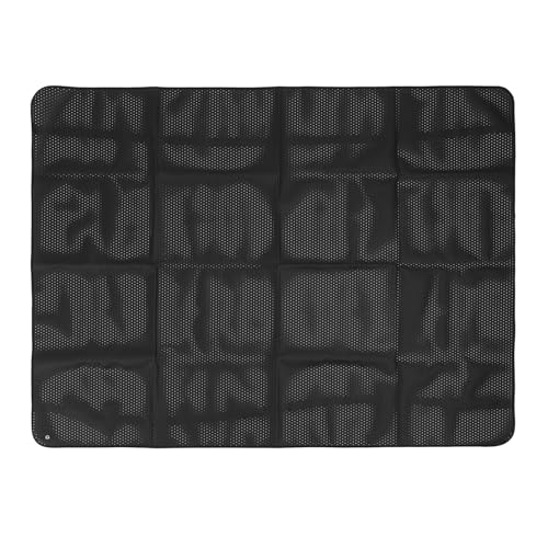 Estera de Conexión a Tierra para Dormir, Ansiedad y Alivio del Estrés, Elimina la Estática con Estera de Conexión a Tierra de Malla Transpirable para Yoga 138x180 Cm, Mejora el