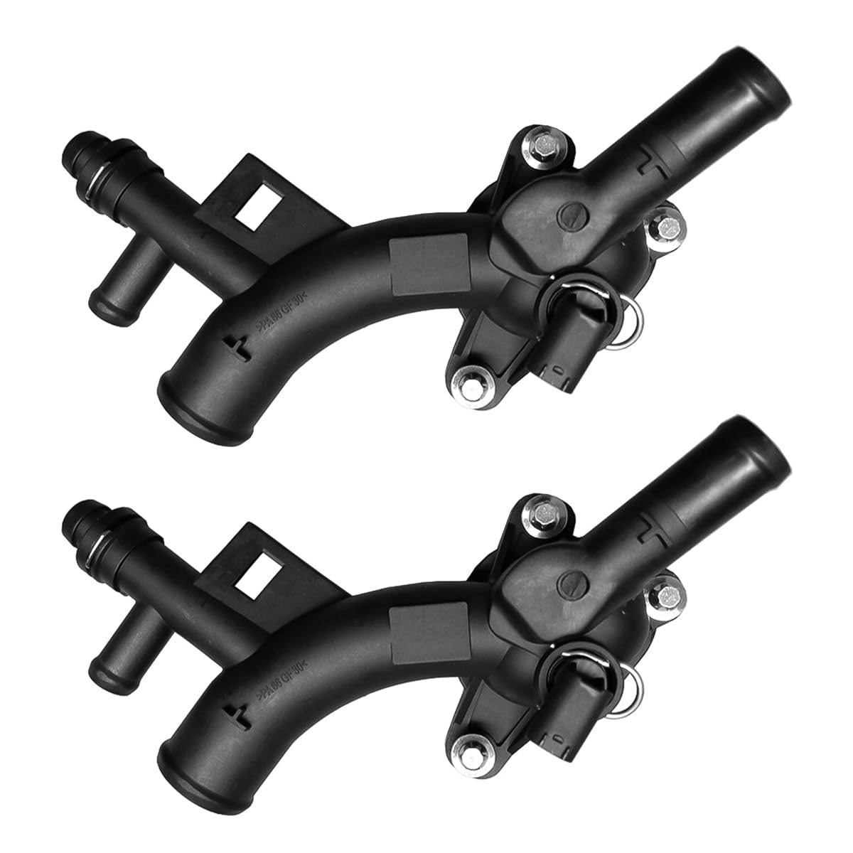 25193922 Brida de refrigerante 103086 Termostato, termostato de tres vías, apto para Astra J Insignia Zafira C 1.4 Opel Adam