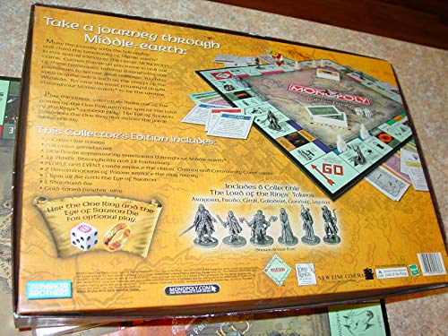 Monopoly - Edición Trilogía El Señor de los Anillos miniatura 4