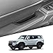 smabee 4PCS Door Handle Storage Organizer for 2024 2025 2026 Toyota Land Cruiser Prado 250 Front Rear Door Storage Box Insert Accessories Interior Black