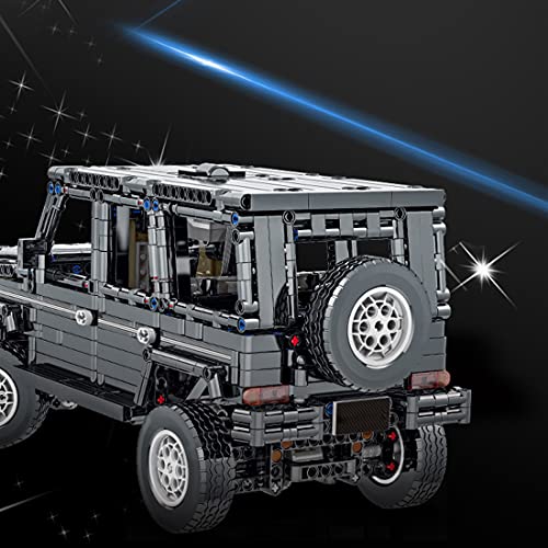 xSuper Technik Offroad Auto, 1850 Klemmbausteine Bausteine Geländewagen Auto Buggy Modell, SUV Modell Bauset für Kinder… – Bild 4