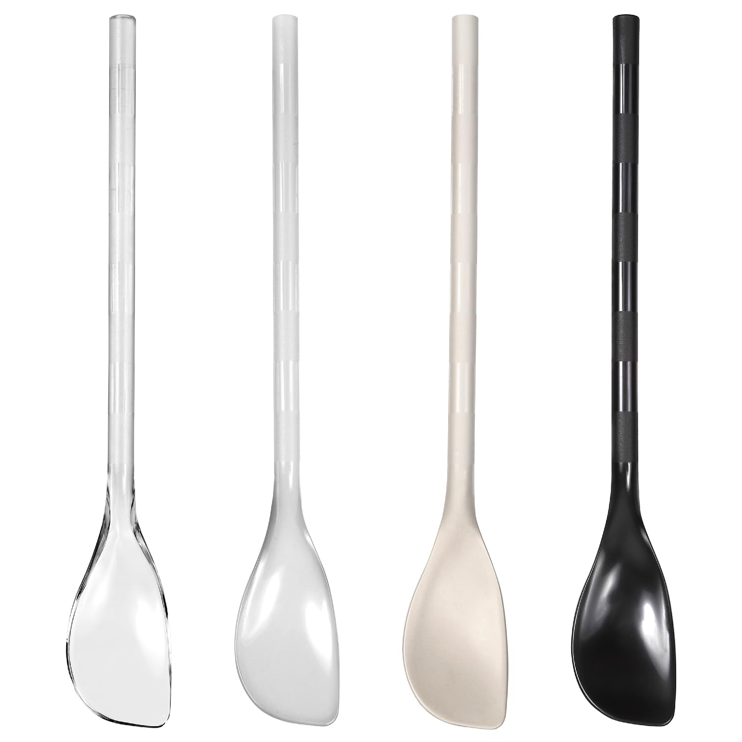 Miyoshi Left Hand Spoons Set of 4 Long Handle 8.3in Made in Japan